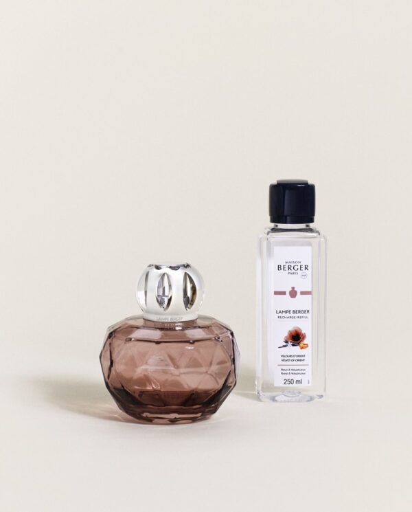 Lampe Berger - Collezione Adagio - Rose Antique (250ml Velours d'Orient )