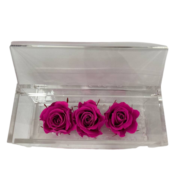Tris di Rose Piccole Rosa
