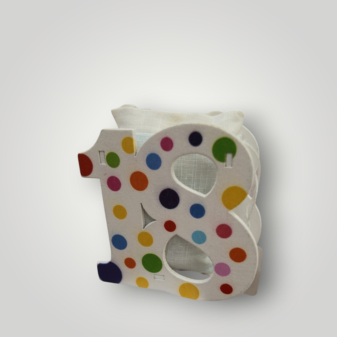 Numero 18 a Pois (51pz)