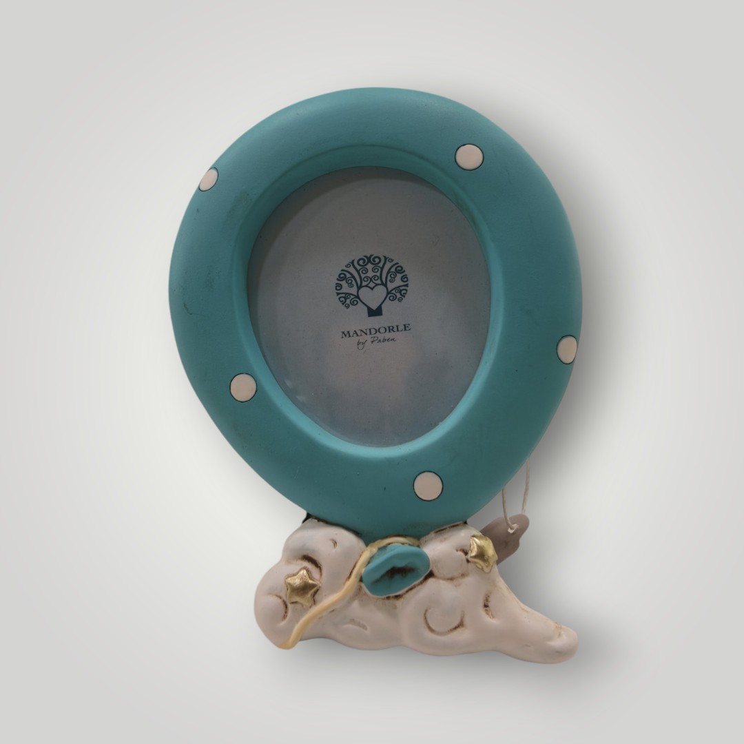Portafoto Mongolfiera Azzurra (3pz)